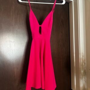 Forever 21 Vibrant Pink Mini Dress